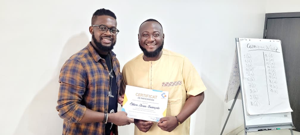 Remise des attestations de participation